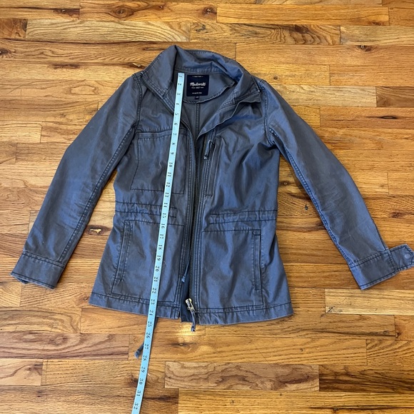 Madewelll Canvas Navy Jacket - Picture 4 of 5